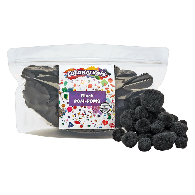 Colorazioni pom pom nero, 100 °.