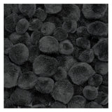 Colorations - pom poms zwart, 100st. - afbeelding 3