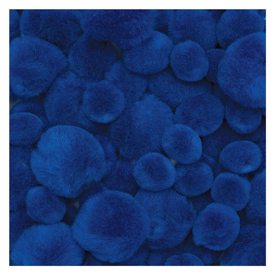 Colorazioni pom pompe blu, 100 °.