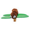 Colorations - pom poms bruin, 100st.