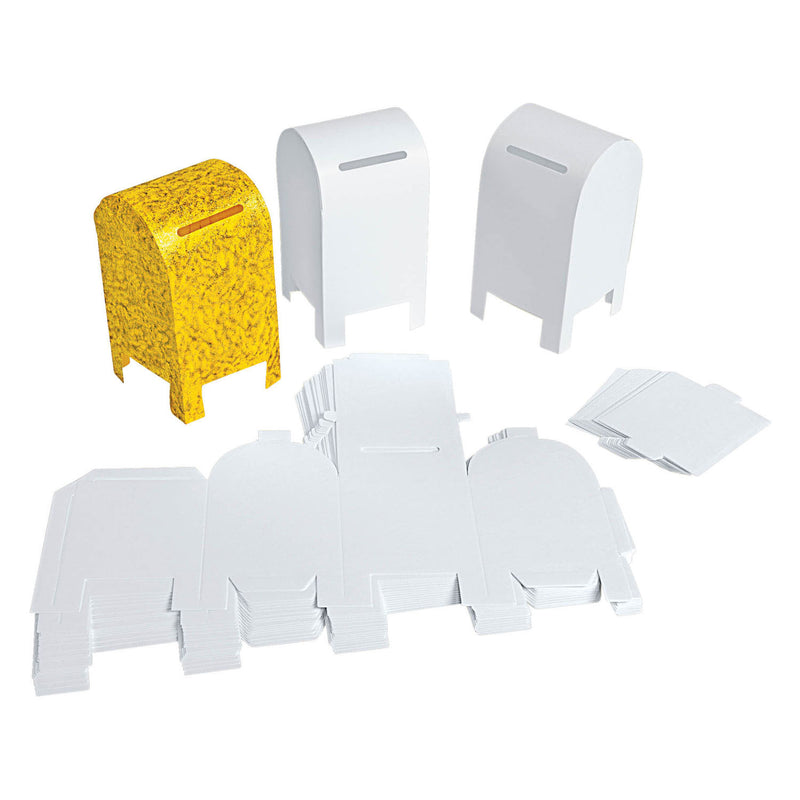 Colorations plegable buzón de papel, conjunto de 20