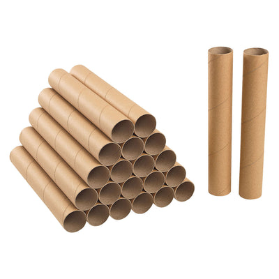 Coloraciones Rollos de artesanía reciclados largos y resistentes, 24st.