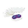 Colorazioni Maschera del sonno cotone, set di 12