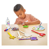 Colorations - diy houten stokvormen 4 designs, 20st. - afbeelding 5