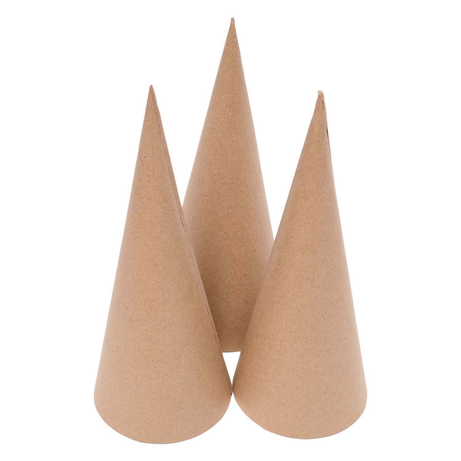Colorazioni - Cones di carta - MACHE - 20 cm, 20 °.