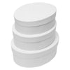 Coloraciones - Paper -Mache Cajas Oval, 3st.