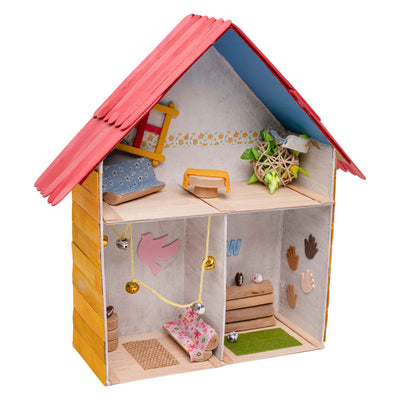 Colorations - Paper -Mache Dollhouse