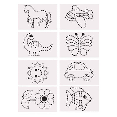 Coloraciones - Tarjetas de costura, 48.