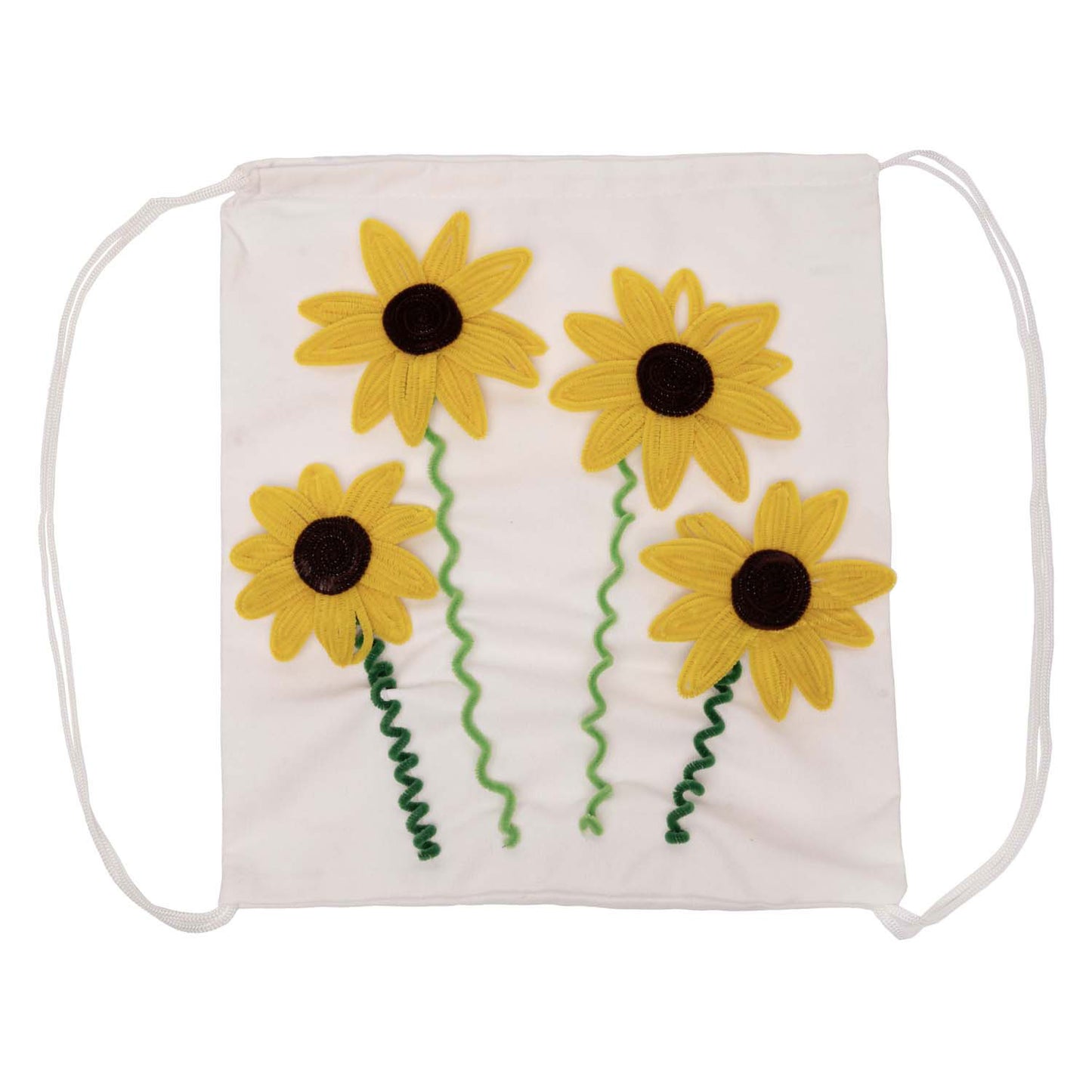 Coloraciones: bolsa de gimnasio de algodón duradera, 35 x 34 cm, 5º.