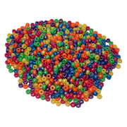 Colorations - pony kralen parelmoereffect 6x9 mm, 1000st. - afbeelding 1