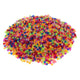 Coloraciones - Beads de pony pequeños - transparente, 4 x 6 mm, 500 gr.