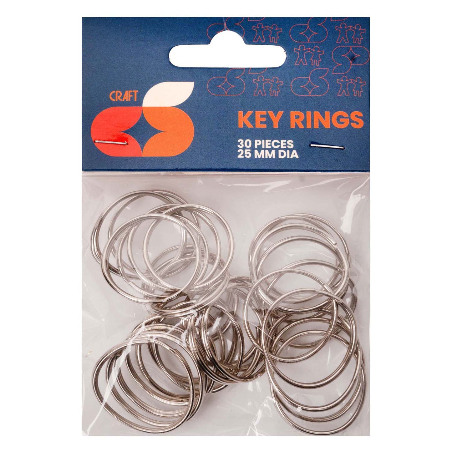 Colorazioni - catene chiave 25 mm, 30 °.