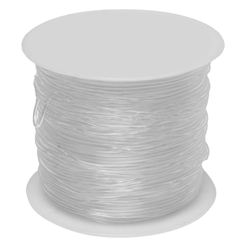 Colorazioni - Cavo elastico trasparente - 25 m, 1 mm