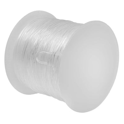 Colorazioni - Cavo elastico trasparente - 25 m, 1 mm