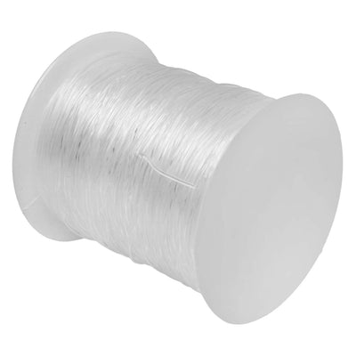 Colorazioni - Cavo elastico trasparente - 50 m, 1 mm