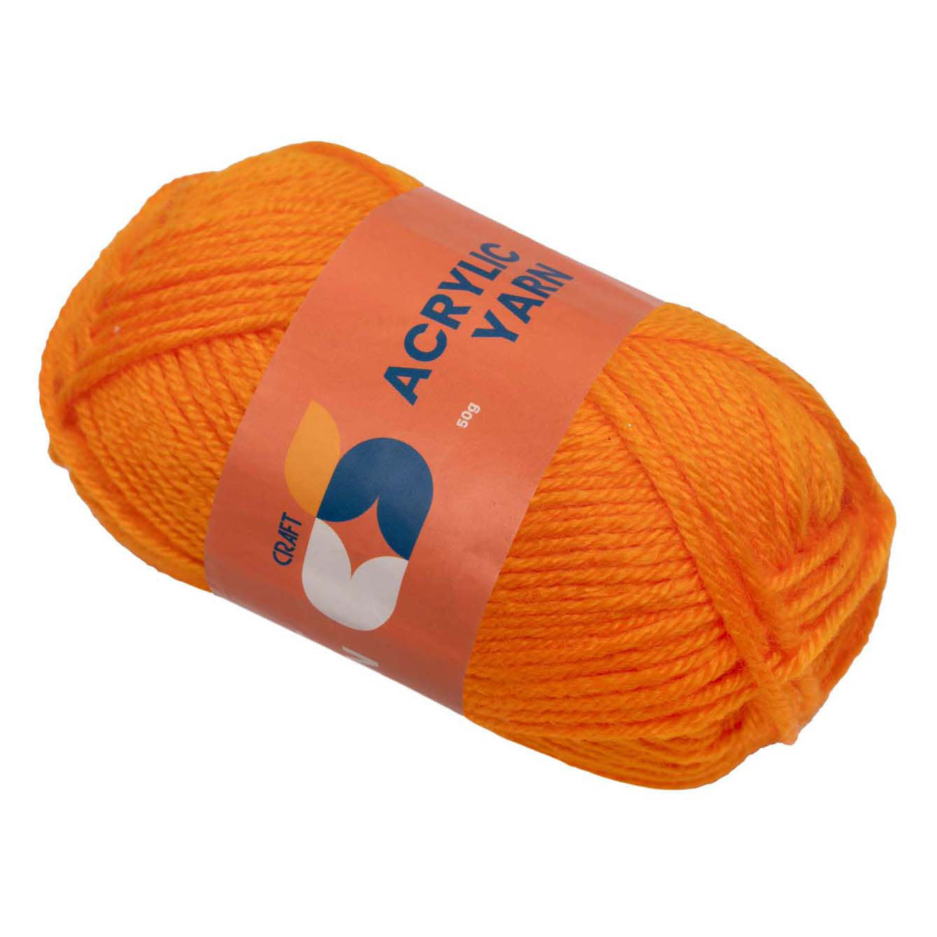 Colorazioni - Arancia del filo acrilico, 50G