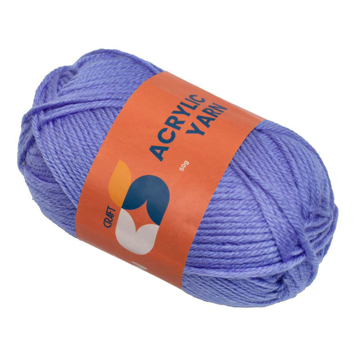 Coloraciones: hilo acrílico púrpura, 50g