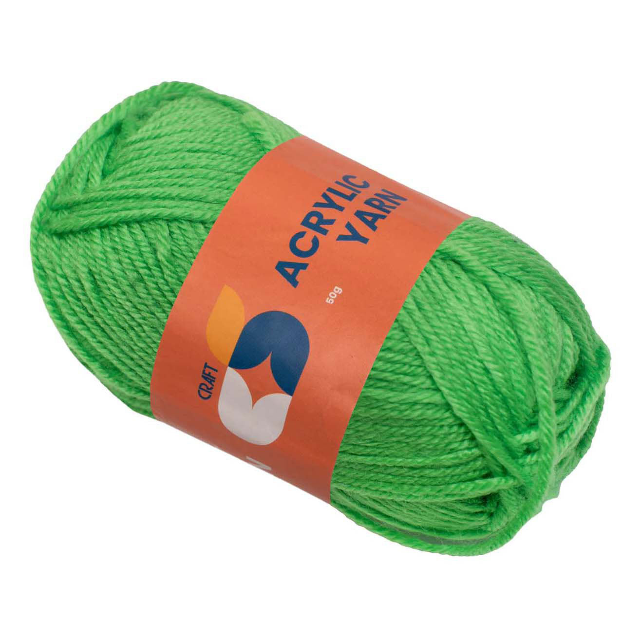 Colorazioni - Filato acrilico verde chiaro, 50G