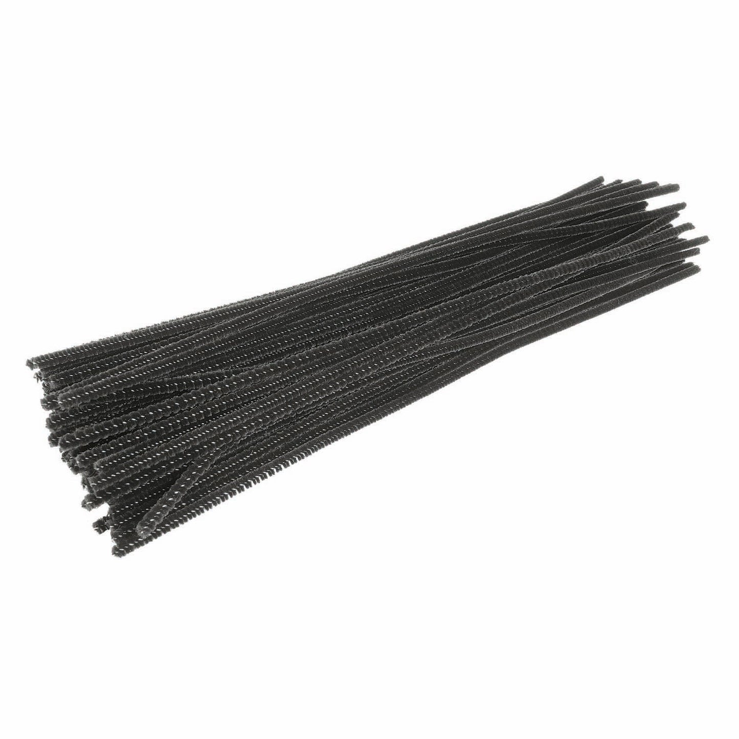 Coloraciones: alambre de chenille negro, 100.