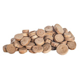 Round wood slices small - 1 kg - afbeelding 1