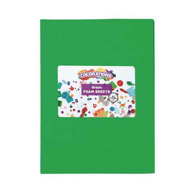 Coloraciones - Hojas de espuma Verde, 10st.
