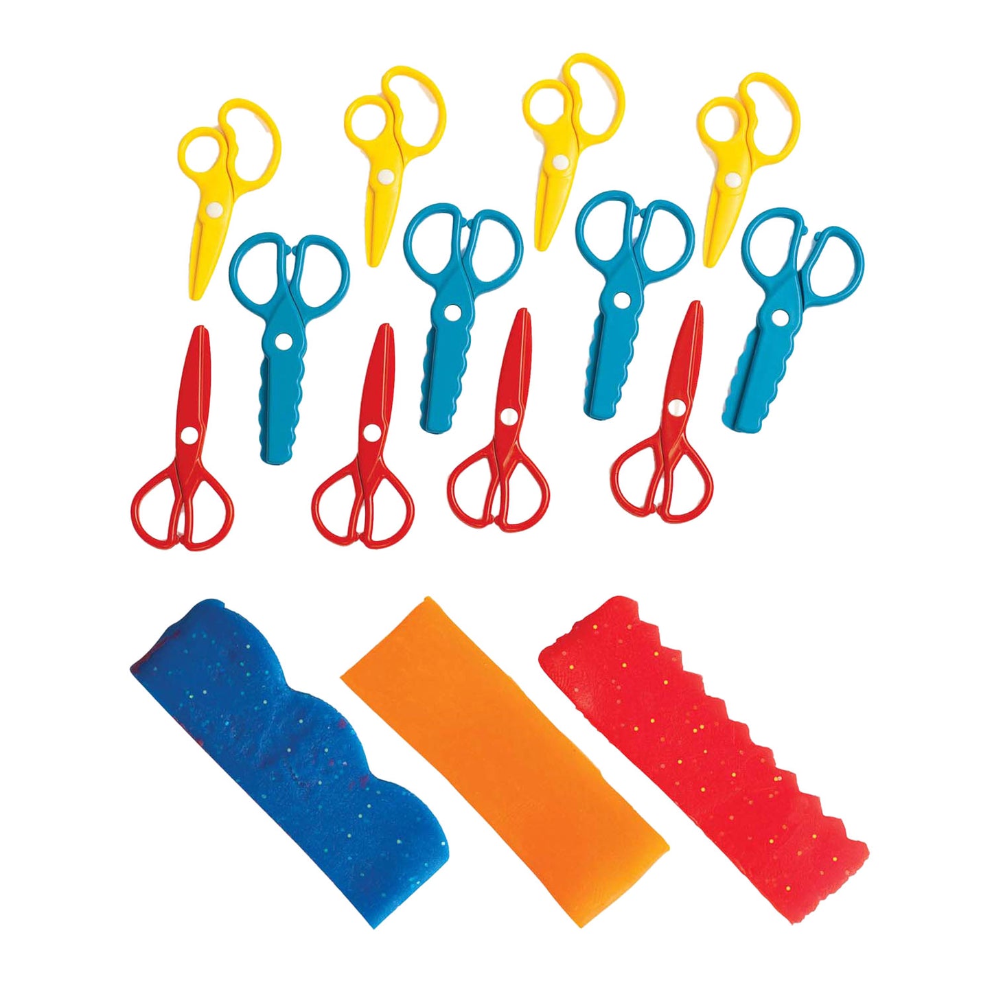 Colorazioni - forbici per argilla varie, 12 pz.