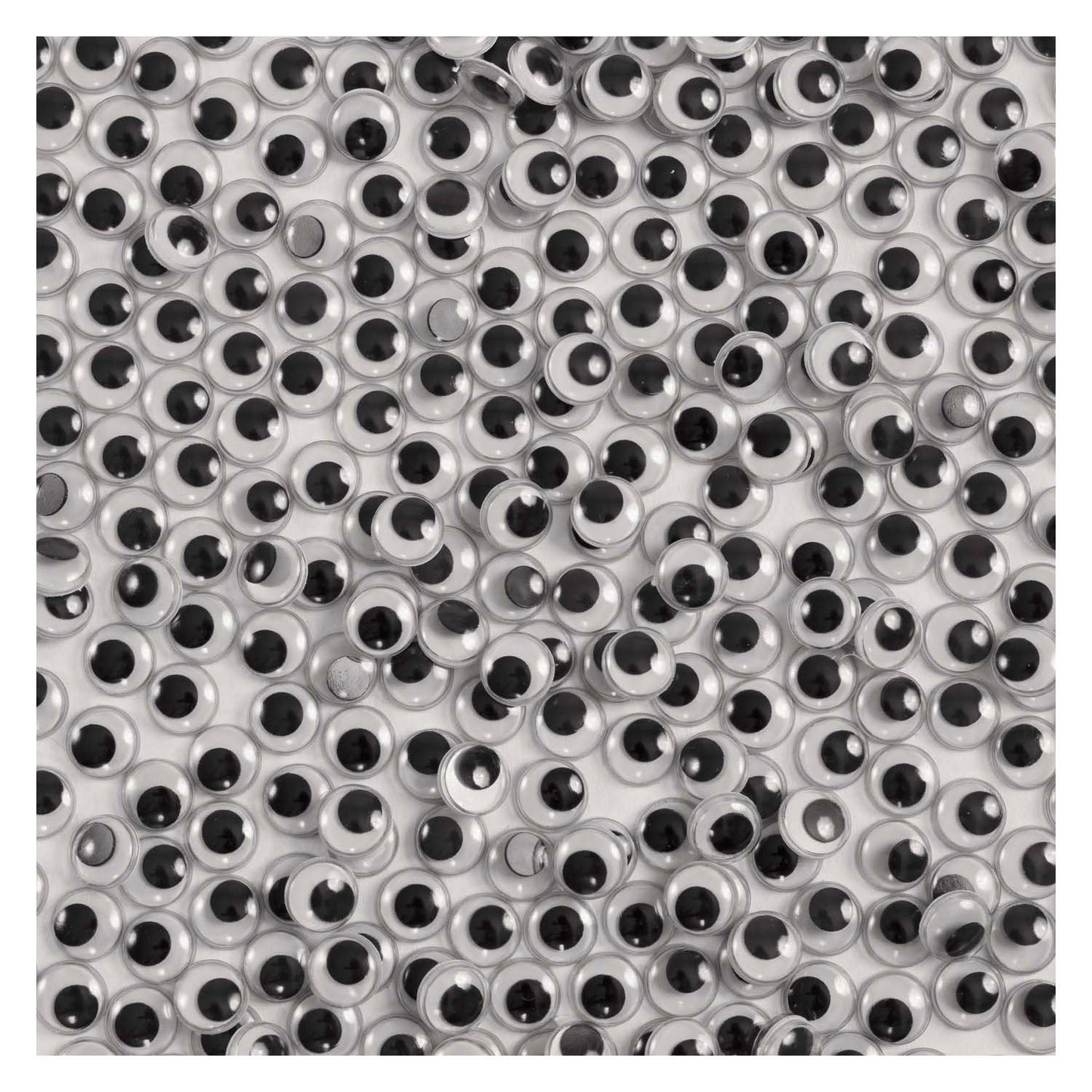 Colorazioni - Eyes Black Self -Adesive Wobble, 1000st.