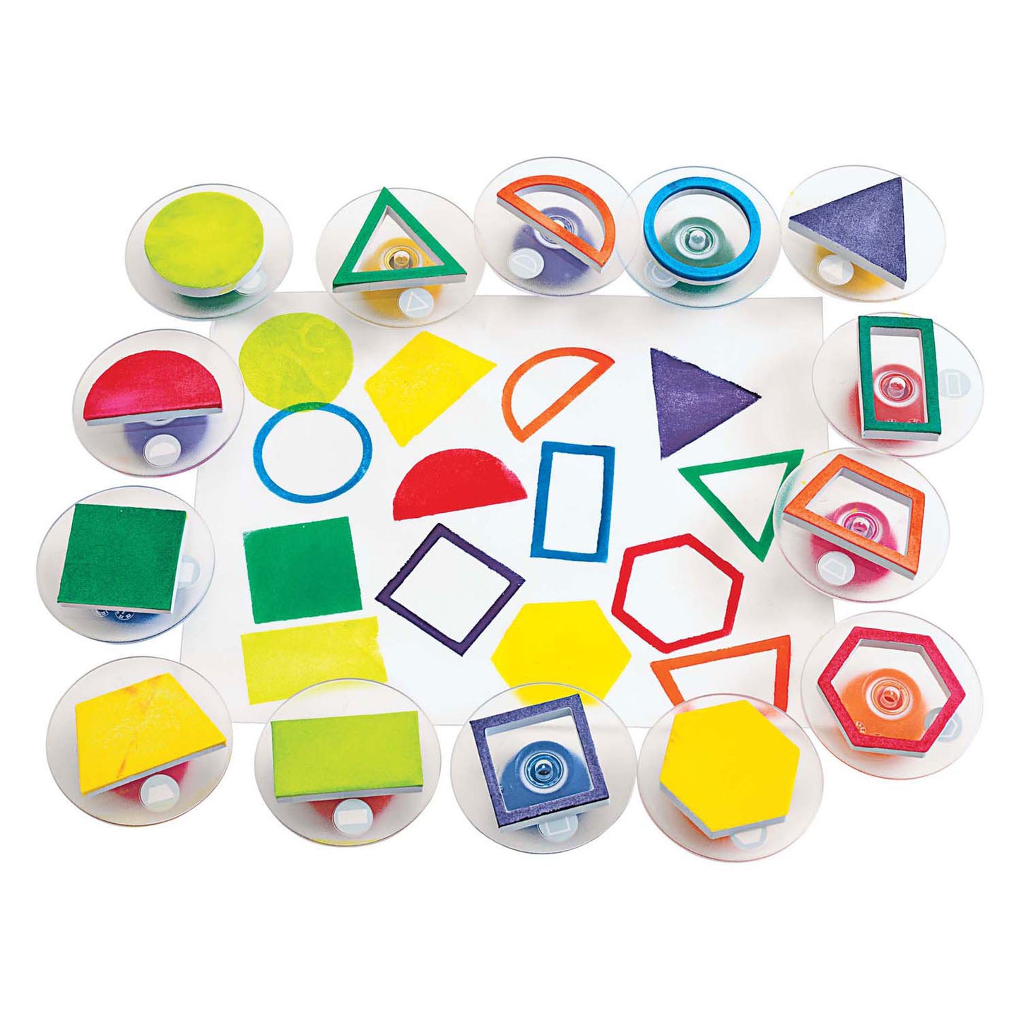 Colorazioni - Stamp Easy Grip Geometric, 14 °.