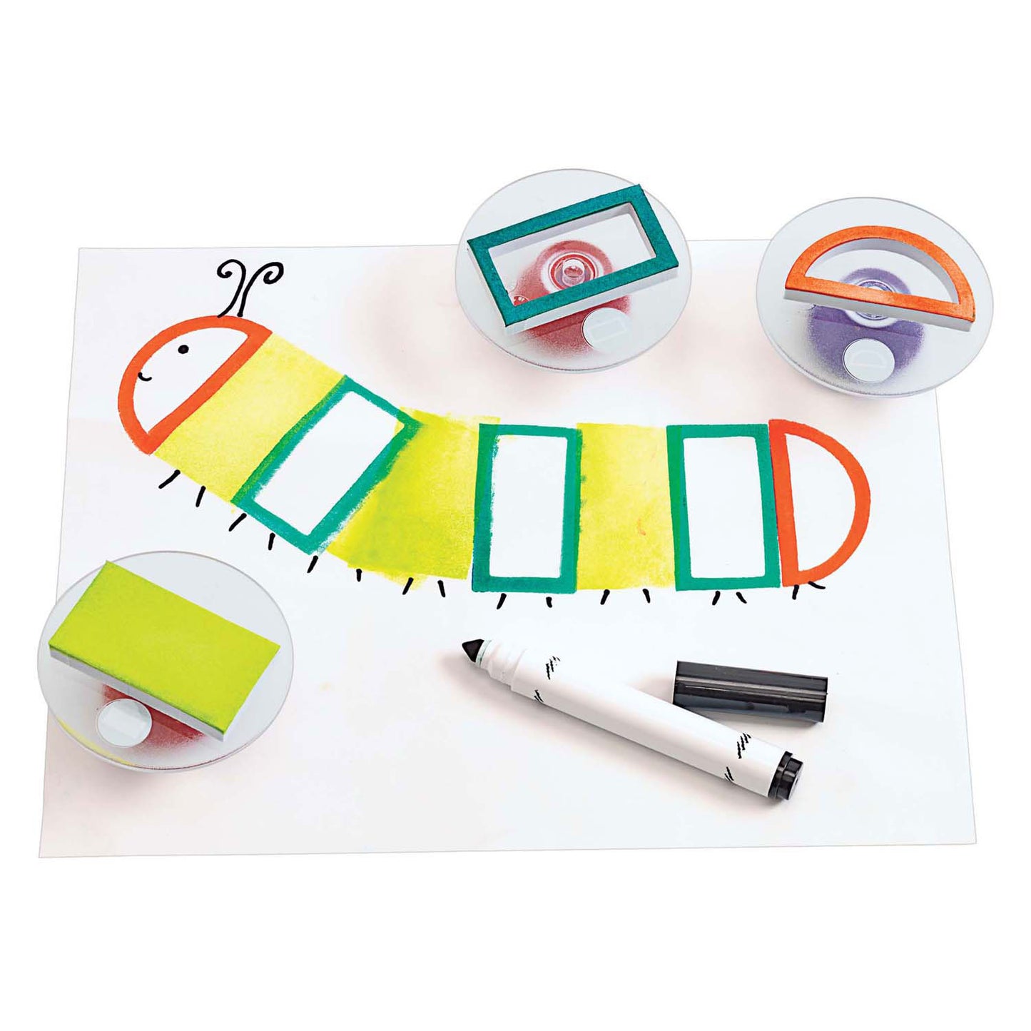 Colorazioni - Stamp Easy Grip Geometric, 14 °.