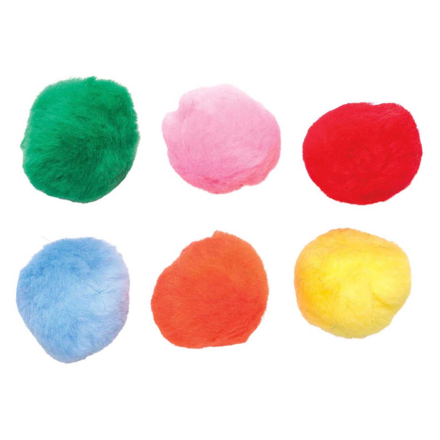 Colorazioni - Pompon colorati 5 cm, 50 °.