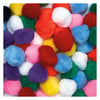 Colorazioni - Pompon colorati 5 cm, 50 °.