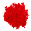 Colorazioni - piume rosse, 25 grammi