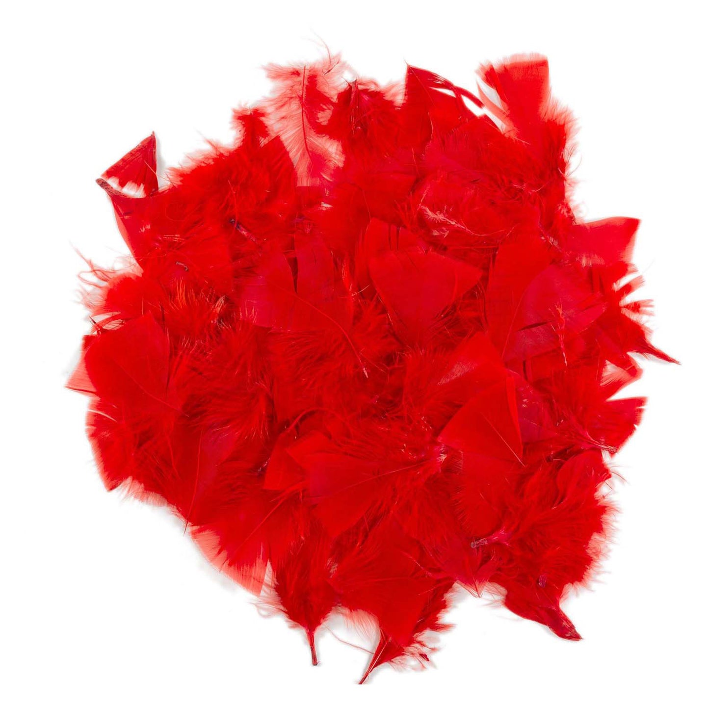 Colorazioni - piume rosse, 25 grammi