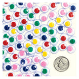 Colorations - gekleurde wiebeloogjes, 1000st. - afbeelding 2