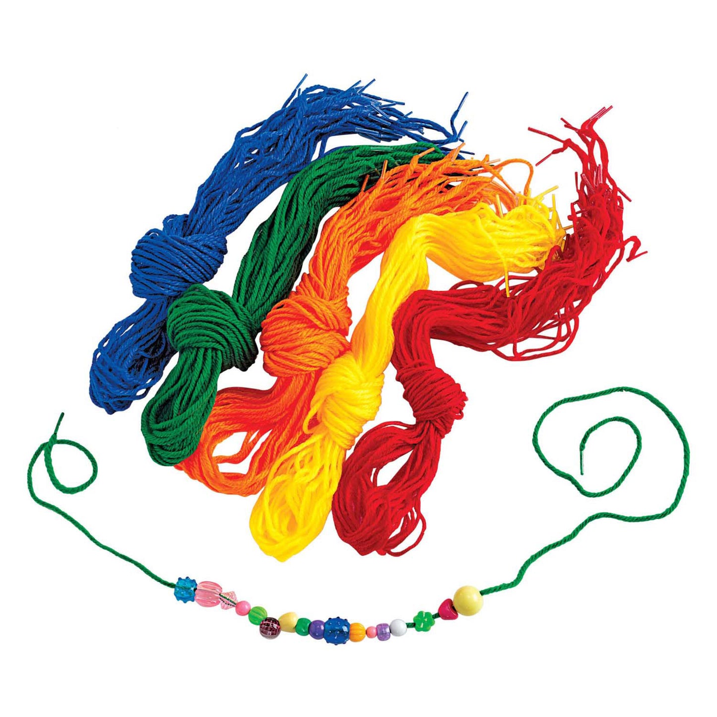 Coloraciones: hilo acrílico de color, 100.