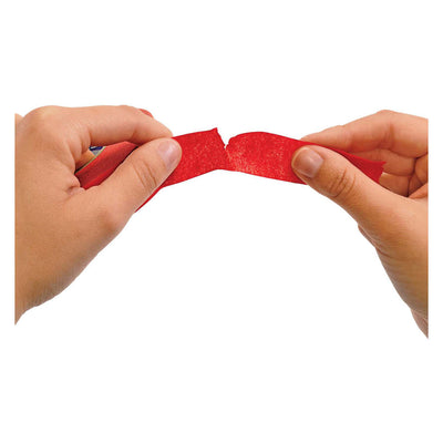 Colorazioni - nastro di mascheramento 2,5 cm - rosso