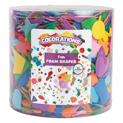 Coloraciones - formas artesanales de espuma - 227gr.