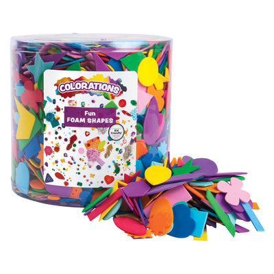 Coloraciones - formas artesanales de espuma - 227gr.