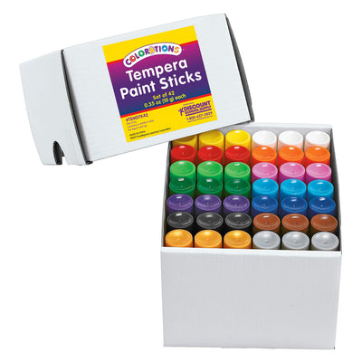 Coloraciones - barras de pintura al temple en 14 colores - 42 uds.