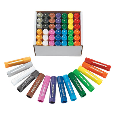 Coloraciones - barras de pintura al temple en 14 colores - 42 uds.