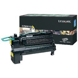 Cartuccia toner Lexmark giallo ad alta velocità di stampa