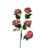Roberts collection kunstbloem snowbal real touch 85cm mauve - afbeelding 1