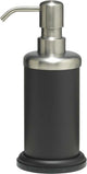 Sealskin acero - distributore di sapone 350 ml - da appoggio - nero
