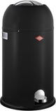 Wesco kickmaster prullenbak | pedaalemmer | 33 liter | metaal - matzwart | afvalemmer - made in germany