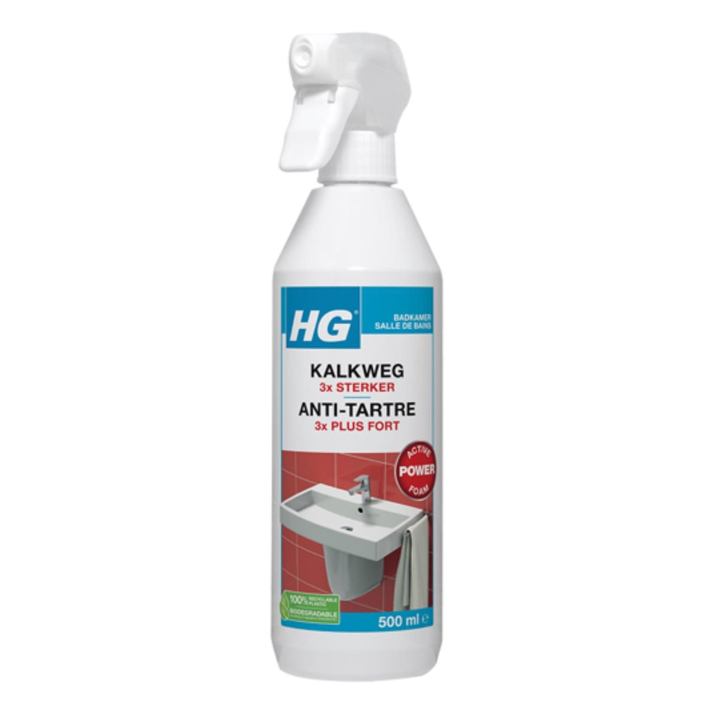 Schiuma anticalcare spray Hg 3 volte più potente