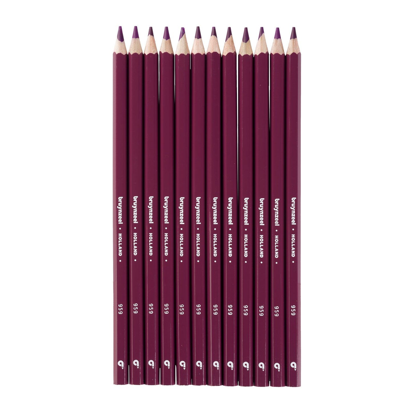 Bruynzeel • lápices de colores súper rojo violeta 12uds