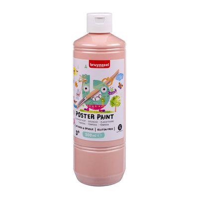 Bruynzeel • pittura a guazzo per poster da 500 ml rosa beige