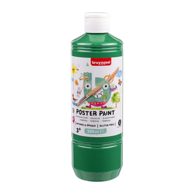 Bruynzeel • pittura a guazzo per poster da 500 ml verde
