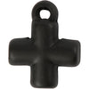 Croce aziendale Creativ, misura 10x10 mm, misura buco 1,5 mm, nero, 4 pezzi 1 scatola