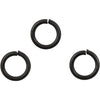 Creativ company creotime ringen zwart 1 x 5 x 7 mm 50 stuks